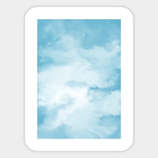 Blue Sky digital painting Sticker